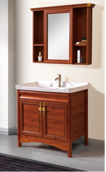 全鋁衛(wèi)浴柜-01（風(fēng)格：中式；顏色：金橡）