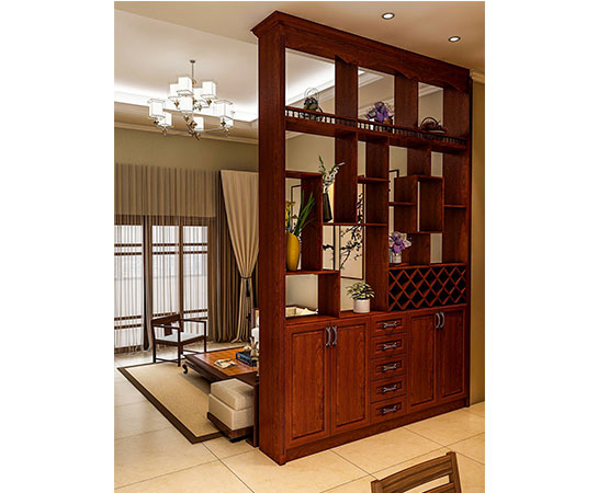 全鋁博古架-02（風(fēng)格：中式；顏色：金像）